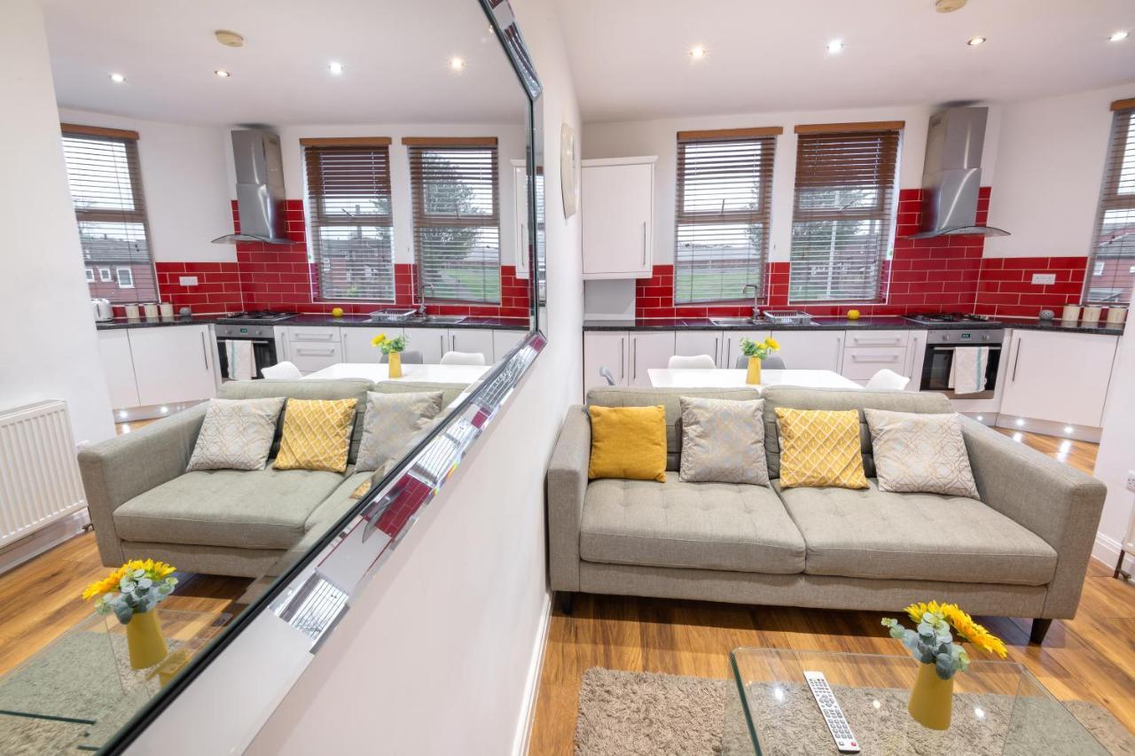 Modern Apartment Close To City Centre With Parking Leeds  Luaran gambar