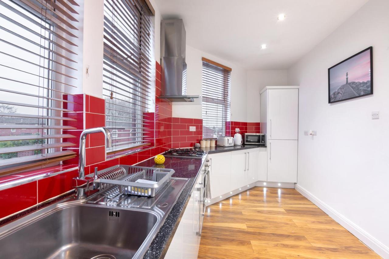 Modern Apartment Close To City Centre With Parking Leeds  Luaran gambar